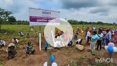 तिल्दा: मोहरेंगा में अडानी फाउंडेशन द्वारा 15 हजार विभिन्न प्रजातियों के पौधों का रोपण