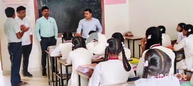 केशकाल: सहायक आयुक्त ने पीपरा के कन्या शिक्षा परिसर का किया औचक निरीक्षण