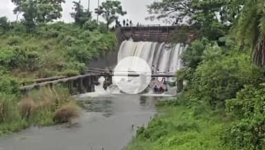 हज़ारीबाग: हजारीबाग: भारी बारिश से छड़वा डैम का जलस्तर बढ़ा, आंशिक रूप से खोले गए 2 गेट