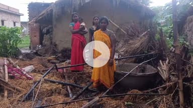 टनकुप्पा: काजीविगहा गांव में घर में अचानक लगी आग, सारा सामान जलकर राख