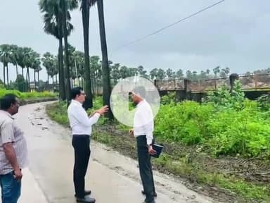 टीकमगढ़: कलेक्टर विवेक श्रोत्रिय ने ढोंगा स्टेडियम क्षेत्र के विकास एवं सौंदर्यीकरण कार्यों का किया निरीक्षण