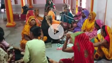 सुल्तानपुर: शफीपुर में प्राचीन त्रिभुवनेश्वर नाथ मंदिर में कृष्ण छठी महोत्सव पर श्रद्धालुओं ने की पूजा