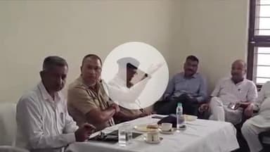 बाड़मेर: पुलिस कॉन्फ्रेंस हॉल में बाड़मेर पुलिस अधीक्षक की अध्यक्षता में हुई बैठक, 'सन्डेज ऑन साईकिल' अभियान का होगा आयोजन