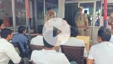 सिराथू: समाधान दिवस पर कड़ा धाम थाना पहुंचे पुलिस अधीक्षक ने इलाके के लोगों की सुनीं फरियादें