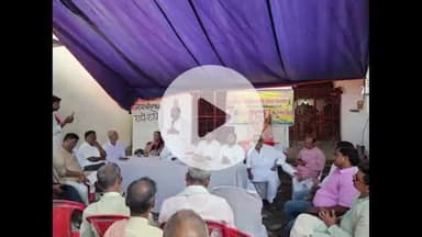 सुपौल: अमर शहीद वीर रामफल मंडल के शहादत दिवस पर करियो पंचायत के बाबन दास ठाकुरबारी परिसर में हुई बैठक