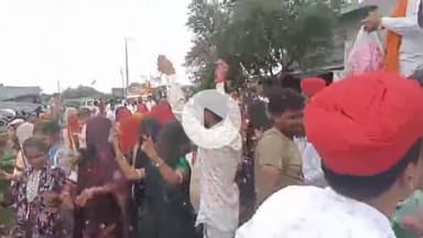 कनवास: कल्लाजी महाराज के दर्शन कर धूलेट में पहुंचे रायका समाज के श्रद्धालुओं का किया गया स्वागत