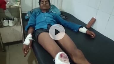 टीकमगढ़: कारी गांव के पास आवारा जानवर से टकराकर बाइक चालक घायल, अस्पताल में भर्ती