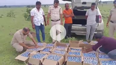 सरई: निवास पुलिस ने अवैध शराब परिवहन में 2 आरोपियों को किया गिरफ्तार, भारी मात्रा में बीयर व देशी शराब ज़ब्त