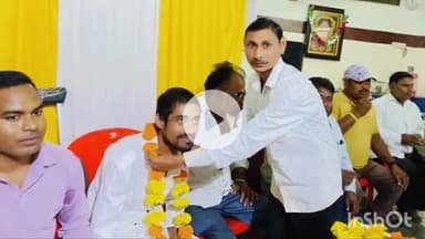 धार: धार में विकलांग बाल का स्थापना दिवस धूमधाम से मनाया गया, फूल-मालाओं से हुआ स्वागत