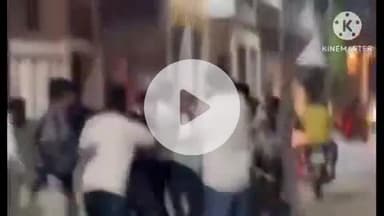 संभल: बहजोई रेलवे रोड पर मामूली कहासुनी को लेकर दो पक्षों में मारपीट, वीडियो सोशल मीडिया पर हुआ वायरल