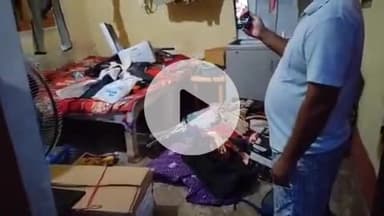 घोसी: घोसी प्रखंड के कालनी स्थित एक घर में अज्ञात चोरों ने की चोरी