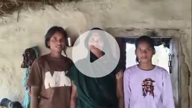 सिराथू: कौशांबी के शहजादपुर से आई शर्मनाक तस्वीर, पॉलिथीन के छप्पर में तीन बच्चियों के साथ एक परिवार की गुजर रही जिंदगी