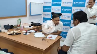 मथुरा: शहर के कृष्ण नगर स्थित सर्वोदय हॉस्पिटल पर लगाए गए घटना संबंधी शिविर से लगभग 150 मरीजों ने लाभ उठाया