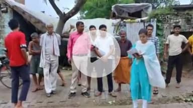 सिराथू: बारिश के कारण उत्पन्न समस्याओं के समाधान के लिए सिराथू के कई गाँव पहुंचे जिला पंचायत के जिम्मेदार