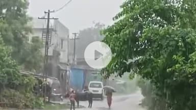 શિનોર: સિનોરમાં બપોર બાદ ગાજવિજ સાથે તોફાની વરસાદ અનેક વિસ્તારો પાણીથી તરબોળ