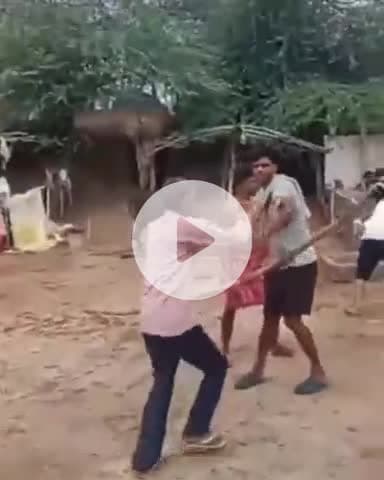 बिल्हौर: बिल्हौर के कमसान गांव मेंजमीनी विवाद को लेकर भाई ने भाई पर किया हमला