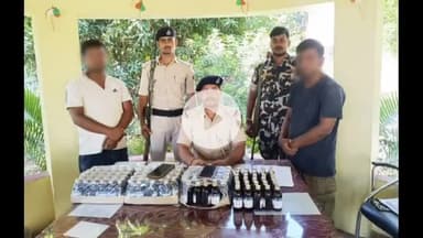 परिहार: बेला पुलिस ने तोड़ा नशे का अड्डा, मच्छपकौनी से 120 बोतल कफ सिरप बरामद की