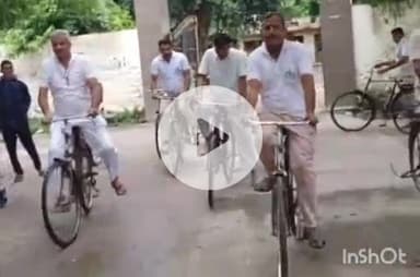 देसूरी: देसूरी क्षेत्र में पुलिस और युवाओं ने फिट इंडिया मूवमेंट के तहत निकाली साइकिल रैली, नियमित व्यायाम करने का दिया संदेश
