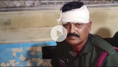 बांसवाड़ा: चिड़ियावासा पेट्रोल पंप के पास मिल के मैस कर्मचारियों ने सिक्योरिटी गार्ड के सिर पर चाकू मारा, एमजीएच में उपचार जारी