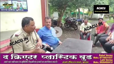 खालवा थाने में शांति समिति की बैठक हुई संपन्न