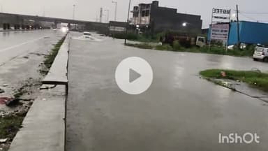 दौसा: दौसा में 24 घंटे की बरसात ने मचाया कहर, सड़कों पर आया जलभराव, कॉलोनी हुई जलमग्न