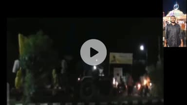 खंडवा नगर: बुरहानपुर से खंडवा मूर्ति लाते समय युवक पर गिरी प्रतिमा, गड्ढों के कारण हुई मौत, शशांक था इकलौता बेटा