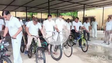 दौसा: दौसा पुलिस ने संडे ऑन साइकिल अभियान का सफल आयोजन किया