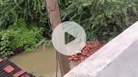 उनियारा में चारों तरफ पानी ही पानी 🚨#उनियारा