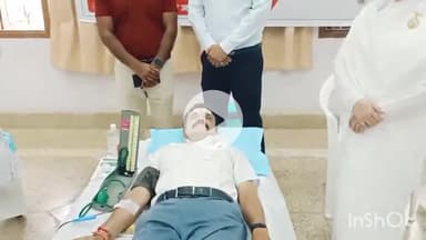 जगदलपुर: दादी प्रकाशमणि की स्मृति में वृंदावन कॉलोनी स्थित प्रजापिता ब्रह्माकुमारी विश्वविद्यालय में रक्तदान शिविर का आयोजन