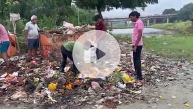 सुल्तानपुर: बढ़ते-घटते जल स्तर से गोमती मित्र परेशान, स्वच्छता के लिए किया घंटों श्रमदान