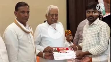 दौसा: शहर के निजी होटल में आयोजित हुआ रक्तदान शिविर, दौसा विधायक डी.सी. बैरवा और पूर्व विधायक शंकर शर्मा रहे अतिथि