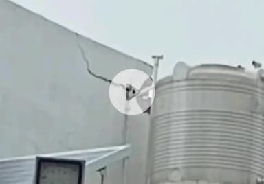 बिल्हौर: बिल्हौर के अरौल के नारायण फिलिंग स्टेशन पर गिरी आकाशीय बिजली