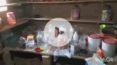 मदनपुर: सिरौंधा टोले आजाद नगर में किराना दुकान में अज्ञात चोरों ने की लगभग ₹45000 की चोरी