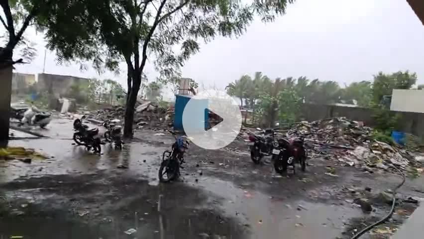 Maharashtra#barish hone ke Karan#ladkon #ko company #jaane ko hua Durga#