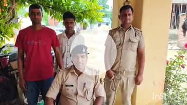 बरौली: सलोना गांव के पास पुलिस ने चोरी की बाइक और शराब के साथ दो युवकों को गिरफ्तार कर कोर्ट में पेश किया