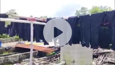 संभल: संभल के चंदौसी रोड स्थित नूरियो सराय में बिना एनओसी चल रही जींस फैक्ट्री पर कार्रवाई, कई विभागों ने की छापेमारी