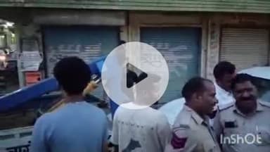 बारां: कोटा रोड पर गुरुद्वारे के पास खड़ी एक कार का ट्रैफिक पुलिस ने बनाया ऑनलाइन चालान