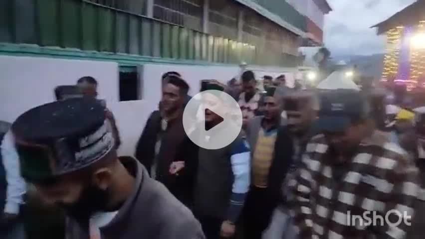 जांगला: घरशाल गांव में आज जागरा उत्सव बड़ी धूमधाम से मनाया गया