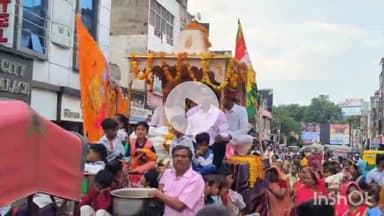 भीलवाड़ा: बाबा रामदेव के जन्मोत्सव पर कोली समाज ने भीलवाड़ा में निकाली भव्य शोभायात्रा, हजारों समाज जन हुए शामिल