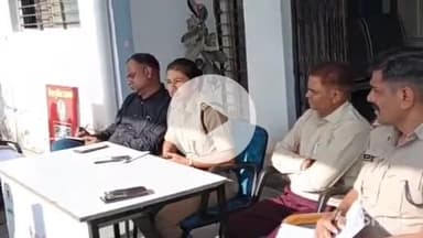 ताल: थाना परिसर में आगामी त्योहारों को लेकर शांति समिति की बैठक आयोजित हुई