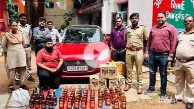 दुर्ग: आबकारी विभाग ने मध्य प्रदेश में अवैध मदिरा और 1 वाहन किया ज़ब्त, 1 आरोपी गिरफ्तार