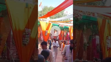 मां विंध्यवासिनी का प्यारा सजा दरबार viral video