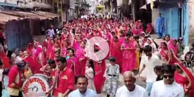 गंधवानी: सिर्वी समाज ने गंधवानी में मनाया आई माता का अवतरण दिवस, समाजजनों ने निकाली भव्य शोभायात्रा