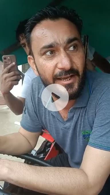 नागौर में बाढ़ जैसे हालात, #tractor से जायजा लेने निकले कांग्रेस कार्यकारी अध्यक्ष #हनुमानबाँगड़ा