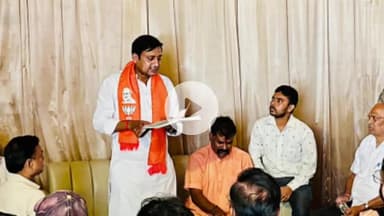 रामपुर: भाजपा के जिला अध्यक्ष ने नए गंज में बूथ अध्यक्षों के साथ बैठक की, संगठन को मजबूत करने की बात कही