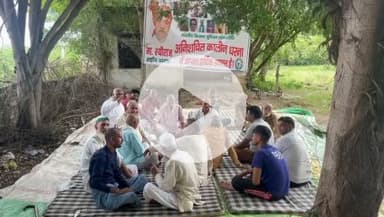 आज भी 29वें दिन भारतीय किसान यूनियन लोकशक्ति का धरना-प्रदर्शन जेबीएम यूनिवर्सिटी एव यमुना औद्योगिक विकास प्राधिकरण के किसानों की समस्याओं को लेकर धरना प्रदर्शन रहा है