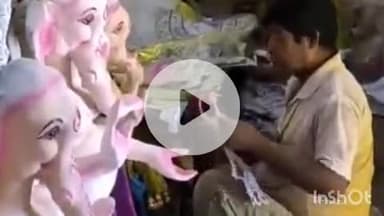 बलरामपुर: नगर में 27 अगस्त से गणेश उत्सव कार्यक्रम होगा, मूर्तिकारों द्वारा तैयारी अंतिम दौर में