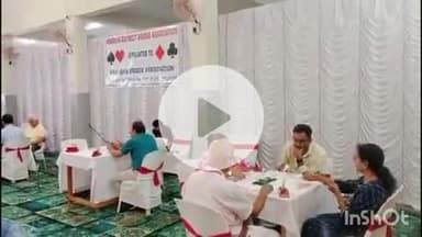 हिंगणघाट: शहरातील मोहता भवन येथे पार पडली राष्ट्रीय स्विस पेअर ब्रिज स्पर्धा, तिनशे नामवंत खेळाडूंचा सहभाग