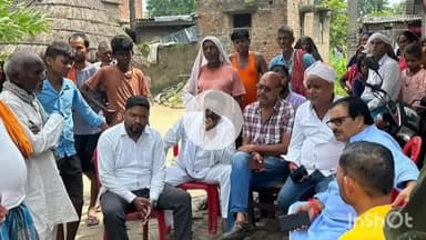 लहलादपुर: दयालपुर में पूर्व विधायक ने मृतका के परिवारजनों से मुलाकात की