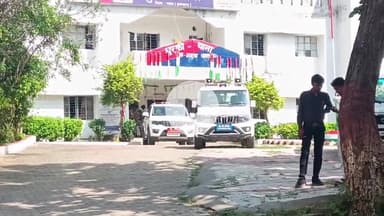 धुरकी: गढ़वा एसपी ने किया धुरकी थाना का निरीक्षण